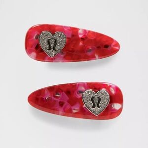 lululemon athletica Jewelled Aligator Clips
